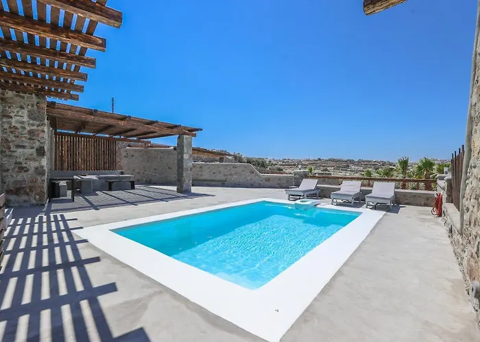 The George With Private Pool, Close To - Chora فيلة Mykonos Town