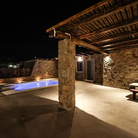 The George With Private Pool, Close To - Chora Villa
