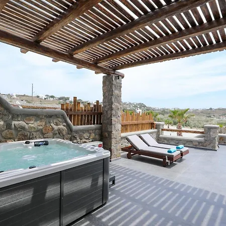 The George With Private Pool, Close To - Chora 빌라 Mykonos Town