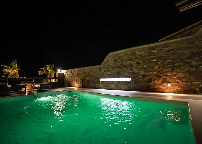 The George With Private Pool, Close To - Chora Villa Mykonos Town